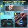 Quplavo Devil Eyes Light for Car Windshield 14.72"x3.62" Programmable LED Sign, APP & Remote Control & Car Charger Dynamic LED Eyes Display for Sedan SUV Medium Truck(1-Pack)